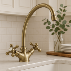 Rubinetto da cucina Nostalgic V1900 Bronzo