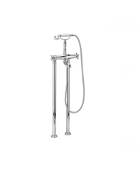 Rubinetto da bagno Huber Croisette su pilastro in bronzo CST3901027.