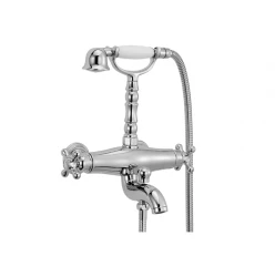 Rubinetto da bagno Huber Croisette con termostato Cromo CST3301021.