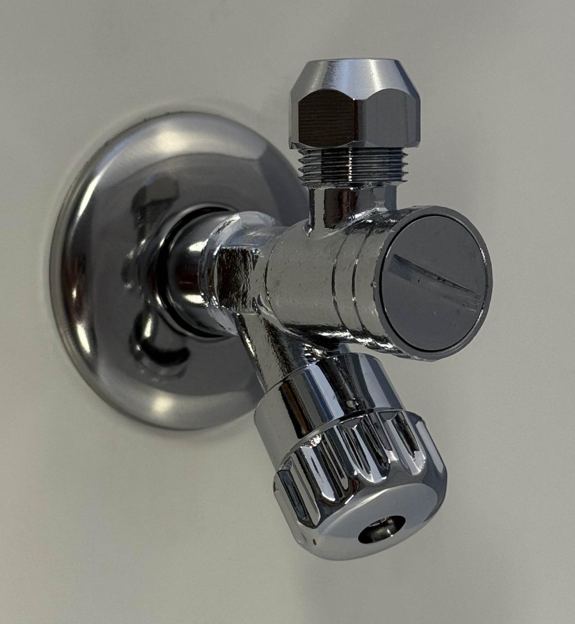 Set di 2 rubinetti d'arresto con filtro angolare - Productafbeelding