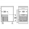 Hailo Tandem S 2 Afvalemmer 3644901