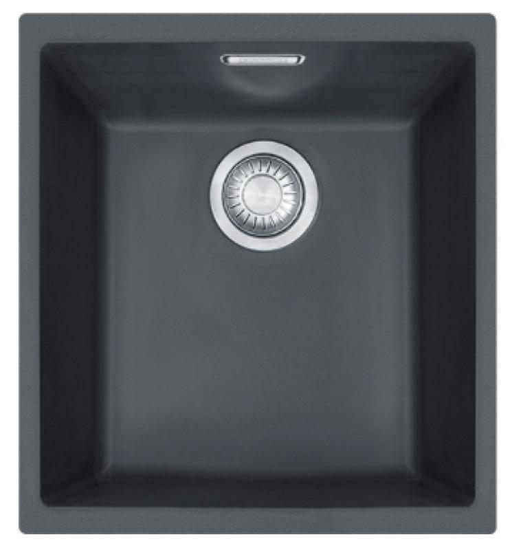 Franke Sirius 2 S2D 110.34 lavabo nero in plastica 34x41cm sottotop 125.0252.227