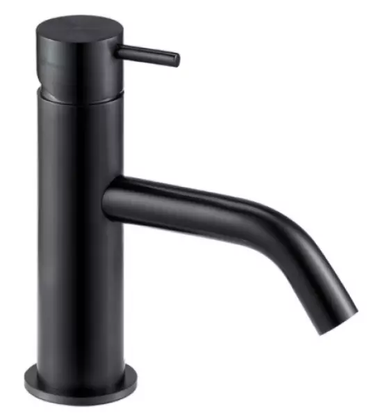 Waterevolution Flow Rubinetto per lavabo nero opaco T110PR