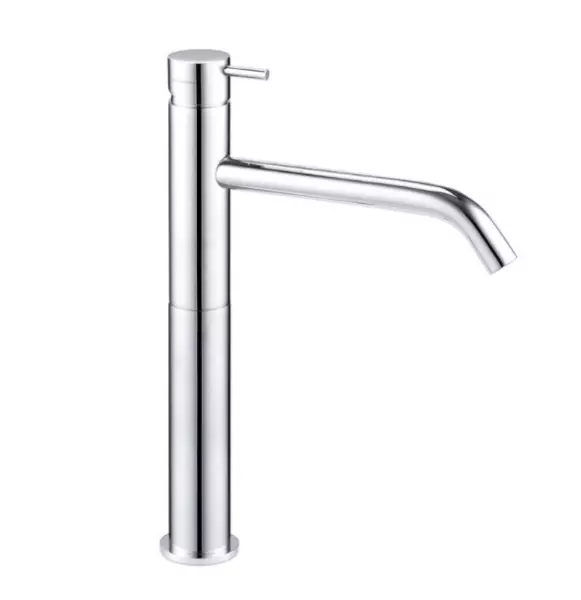 Waterevolution Flow Miscelatore per lavabo con beccuccio alto incluso tappo a pressione Cromo T11501