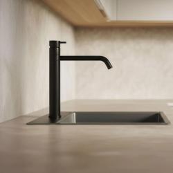 Waterevolution Flow Miscelatore da cucina nero opaco T150PR