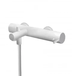 Waterevolution Flow termostatica per vasca da bagno con set doccia a mano bianco opaco T130TBR