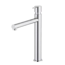 Waterevolution S22 Miscelatore alto per lavabo con scarico in acciaio inossidabile T415IE