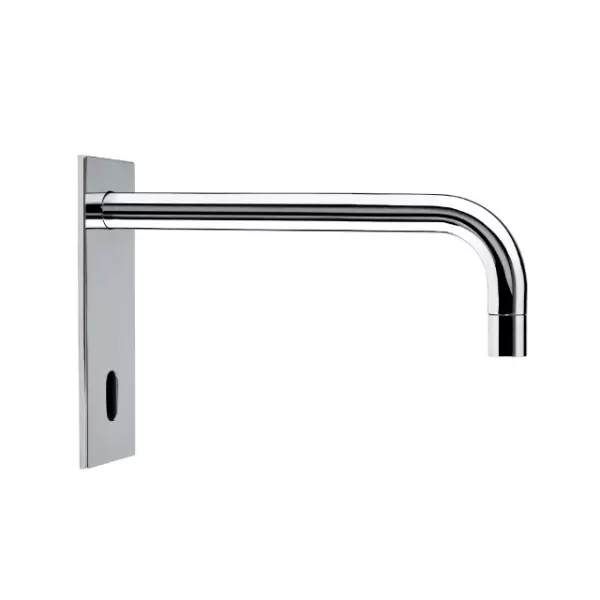 Waterevolution Flow Rubinetto elettronico per lavabo con sensore a infrarossi Cromo con beccuccio da  25 cm T1161EE01-25