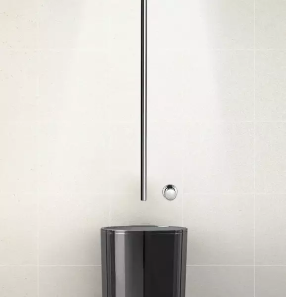 Waterevolution Flow Rubinetto per installazione a soffitto con beccuccio Cromo T167801