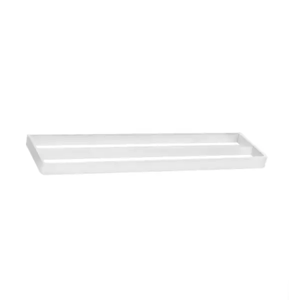 Waterevolution Deep porta asciugamani doppio 60 cm bianco opaco A212DBR