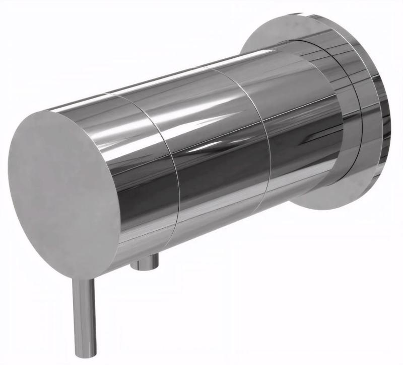 Waterevolution Flow termostato doccia da incasso rosetta rotonda cromata T142TB01