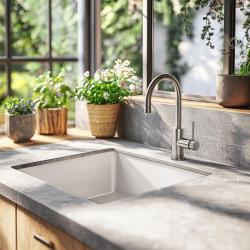 Franke lavello Fraceram Kubus KBK 110.40 Glacier sottotop 1260335711