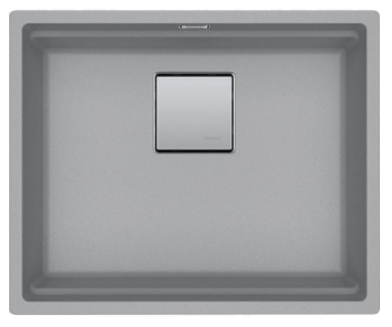 Franke Kubus KNG 110.52 lavello 52x42 granito grigio sottopiano 125.0512.507