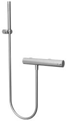 Waterevolution Flow Miscelatore termostatico per doccia con accessori doccia in acciaio inossidabile T140TIE