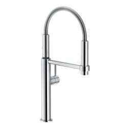 Franke Pescara Semi Pro 360 Rubinetto da cucina con beccucio flessibile cromato 115.0393.976