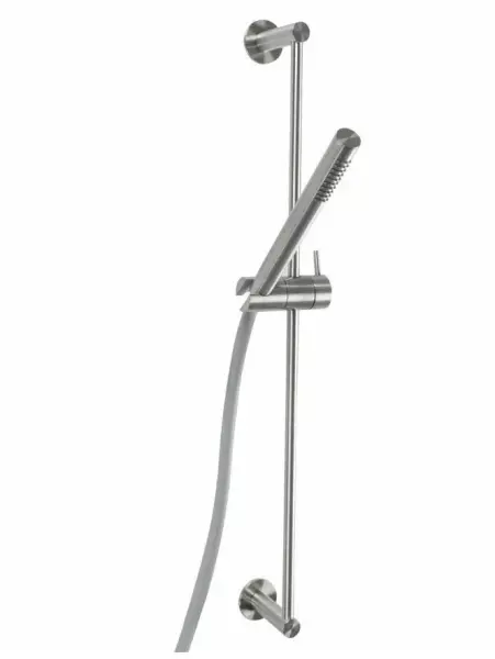 Waterevolution Flow set asta doccia con doccetta 800mm in acciaio inossidabile T1661IE