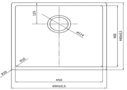 Lorreine 45R lavello di lusso in acciaio inossidabile 45x40 cm montaggio a filo sopra e sotto il piano 1208912452