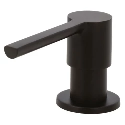 CARESSI Black Line Distributore di sapone in acciaio inossidabile nero CA203BK 1208920616