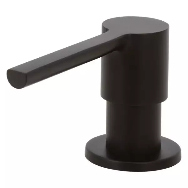 CARESSI Black Line Distributore di sapone in acciaio inossidabile nero CA203BK 1208920616