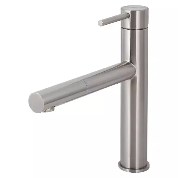 CARESSI Miscelatore monocomando da cucina con beccuccio estraibile completamente in acciaio inox CA116I U ECO 1208920632