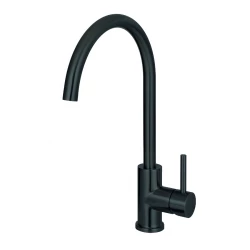 CARESSI Black Line Miscelatore da cucina in acciaio inossidabile nero CA105BK ECO 1208920645