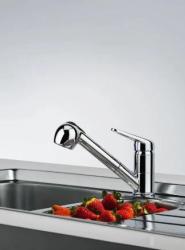 Franke Delta Novara Plus Rubinetto da cucina con doccetta estraibile Cromo 115.0347.111