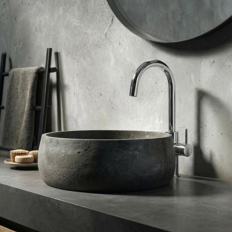 Waterevolution Flow Miscelatore per lavabo modello alto cromo T1121FU01