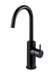 Waterevolution Flow Miscelatore per lavabo modello alto nero opaco T1121FUPR