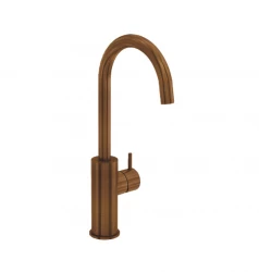 Waterevolution Flow Miscelatore per lavabo modello alto PVD rame spazzolato T1121FUCPE