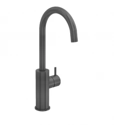 Waterevolution Flow Miscelatore per lavabo modello alto PVD gun metal T1121FUGME