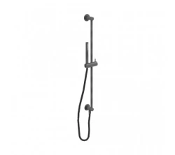 Waterevolution Flow kit asta doccia con doccetta 800mm Gun Metal T1661GME