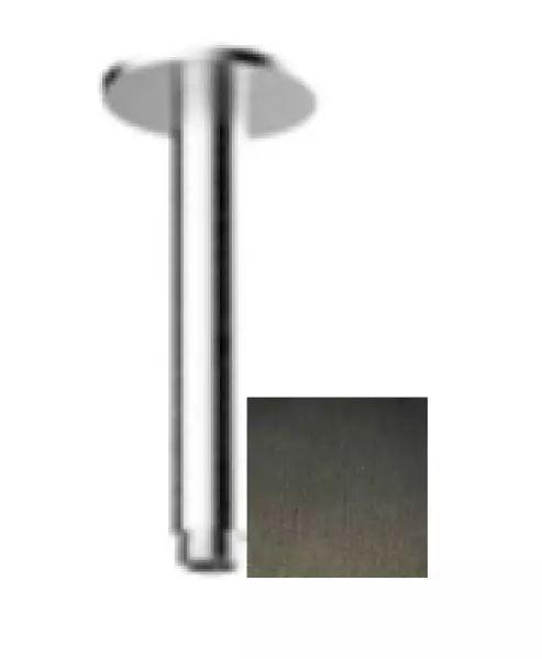 SB Round 316 braccio doccia a soffitto tondo 10 cm PVD gun metal 1208946693