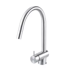 Waterevolution Flow Miscelatore da cucina in acciaio inossidabile massiccio con beccuccio estraibile T155IE