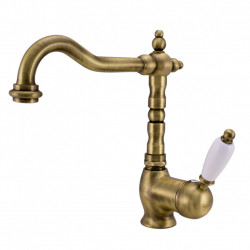 PB Vintage Miscelatore per lavabo nostalgico Bronzo
