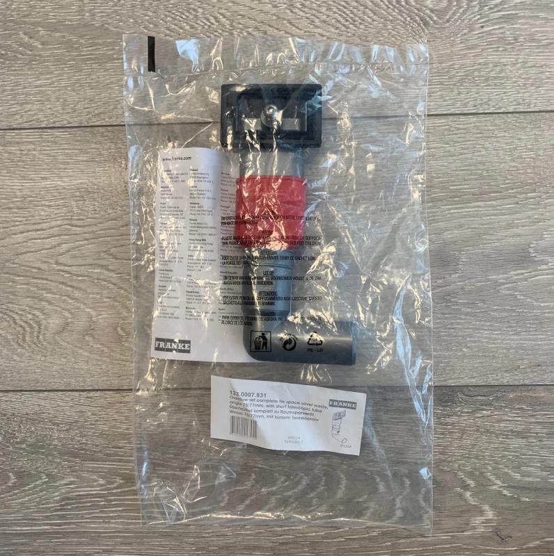 Franke Raccordo per troppopieno Angolo universale  75/77 133.0036.499