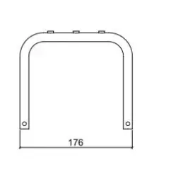 Waterevolution Flow Porta rotolo doppio per carta igienica WC nero opaco A131PRV2