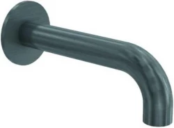 Flusso di scarico per vasca da bagno Waterevolution Flow da 15cm completamente in Gun Metal T1671.GME