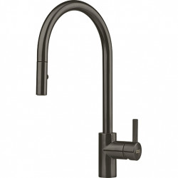 Franke Rubinetto da cucina Eos Neo con beccuccio estraibile a spruzzo PVD gun metal 115.0628.256