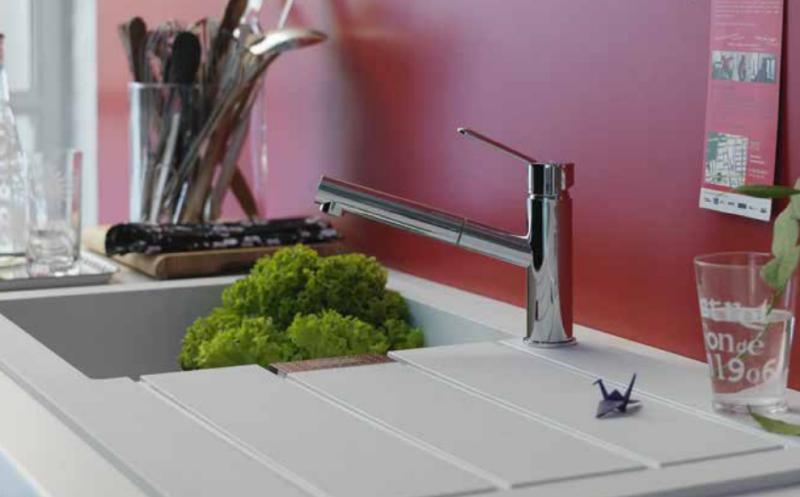 Franke Sirius 2 S2D 651 plastica 1,5 lavandino con scolapiatti bianco da incasso 100x50 143.0634.555