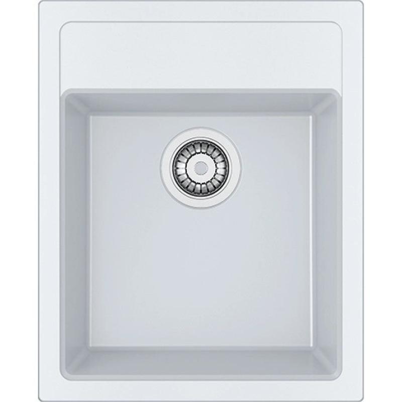 Franke Sirius 2 S2D 610.40 lavabo in plastica bianca 43x53cm con foro per rubinetto 114.0568.054
