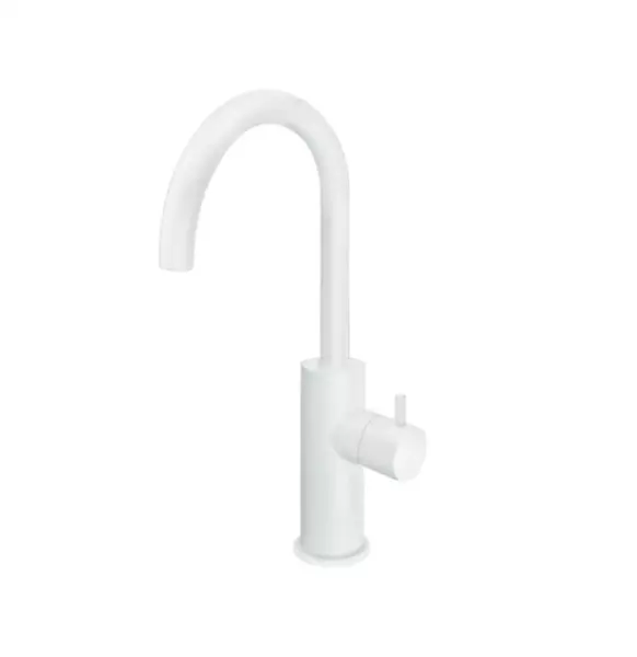 Waterevolution Flow Miscelatore per lavabo modello alto bianco opaco T1121FUBR