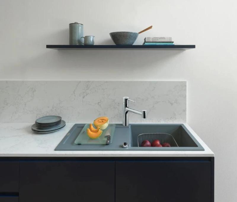 Franke Centro Rubinetto da cucina cromo con doccetta estraibile 115.0600.131