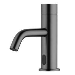 Waterevolution Flow rubinetto elettronico per lavabo a infrarossi a batteria Gun Metal T110GME