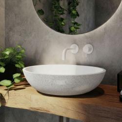 Waterevolution Flow Miscelatore per lavabo con beccuccio 10cm T116BBR-10