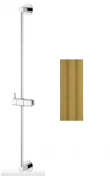 Waterevolution Flow asta doccia 800mm Ottone Spazzolato T1660LE