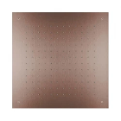 Doccia a pioggia incasso SB Square 316, 50x50 cm, in rame PVD 1208955321