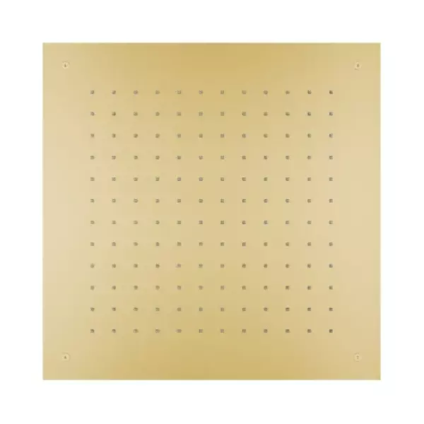 SB Square 316 Doccia a soffitto incasso 50x50cm PVD oro 1208955322