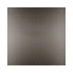 SB Square 316 Doccia a soffitto incasso 50x50cm PVD gun metal 1208955323