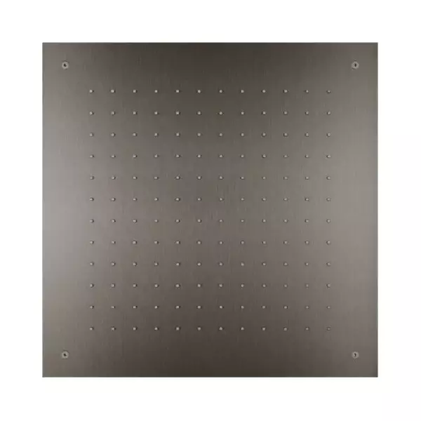 SB Square 316 Doccia a soffitto incasso 50x50cm PVD gun metal 1208955323