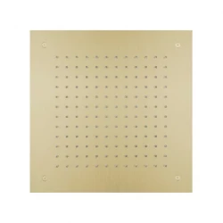 SB Square 316 Doccia a pioggia incassata 38x38cm PVD oro 1208955328